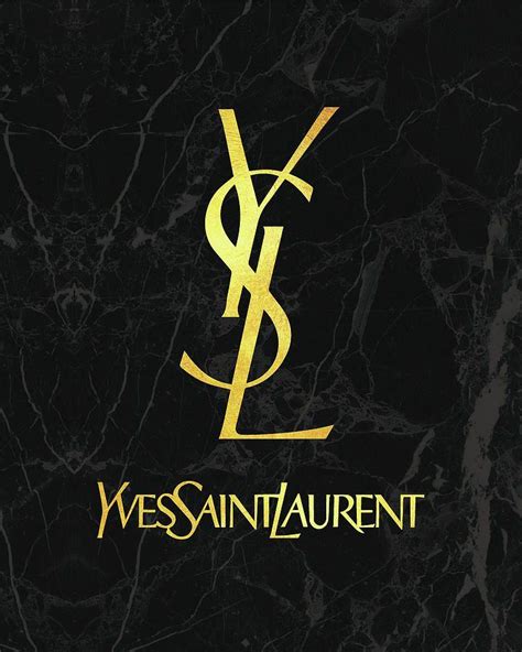 ysl logo gold|yves saint laurent gold.